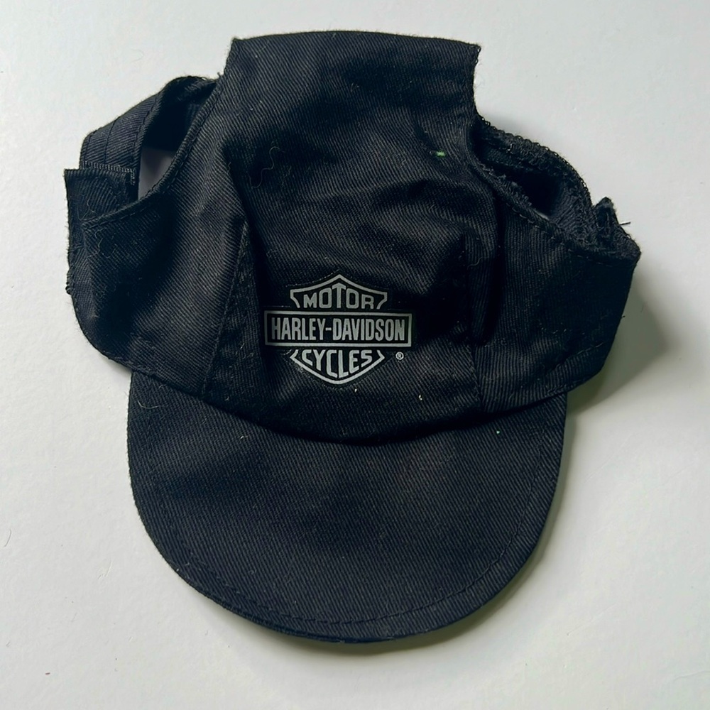 NWOT Harley-Davidson Black Hat for Small Dogs